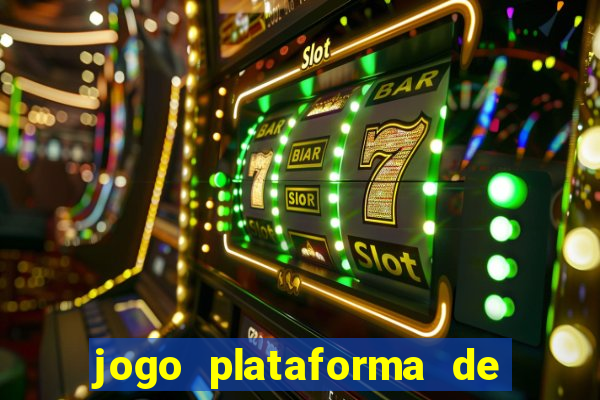 jogo plataforma de 3 reais